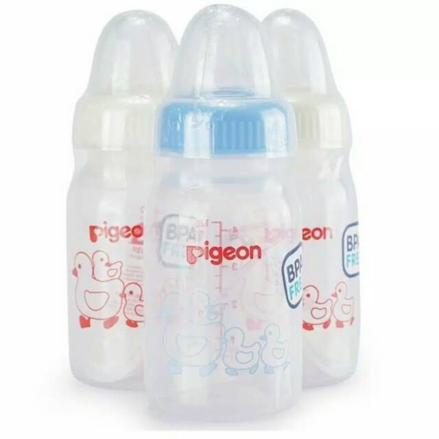 Botol Susu Pigeon Dot Silicone PP 120 Ml BPA free