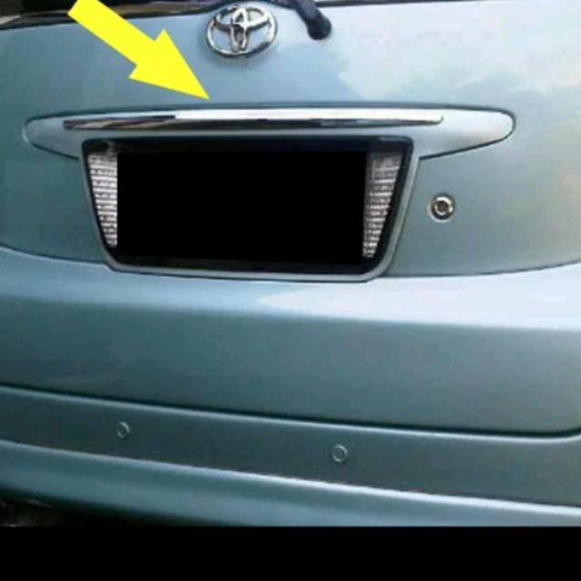 List trunklid avanza xenia chrome