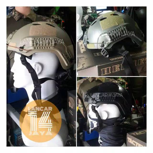 ?VS Helm Tactical Militer Pelindung Kepala dengan Kamera Night Vision untuk Paintball