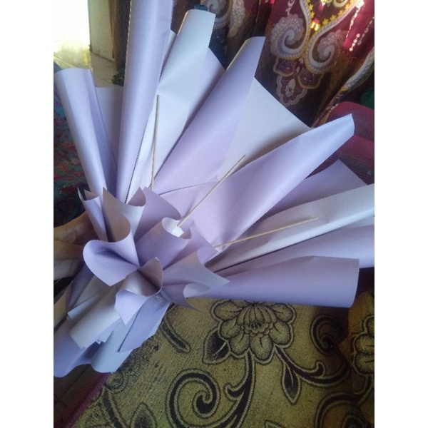 Kerangka Bouquet Uang 10 Lembar