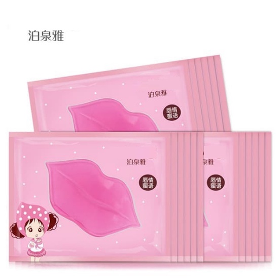 BIOAQUA MASKER BIBIR COLLAGEN / MASKER BIBIR PINK / LIPS MEMBRANE