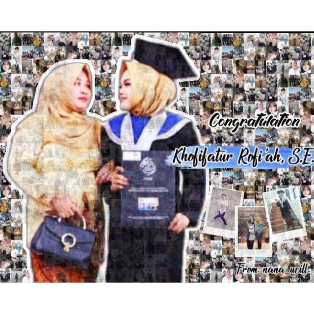 Foto mozaik / edit foto mozaik murah / mozaik murah