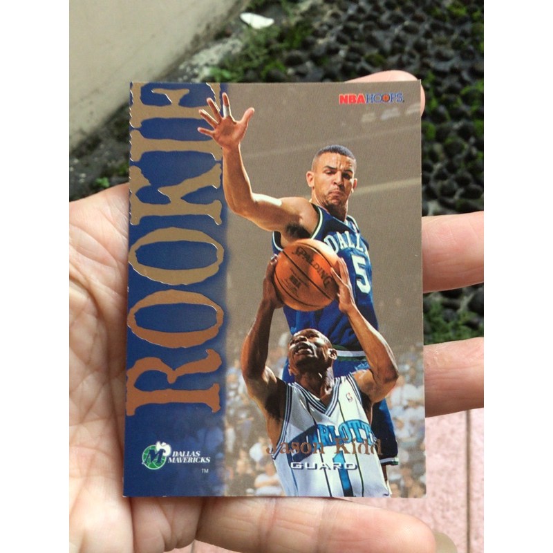 KARTU BASKET JASON KIDD ROOKIE VS MUGGS BOGUES NBA HOOPS 1995