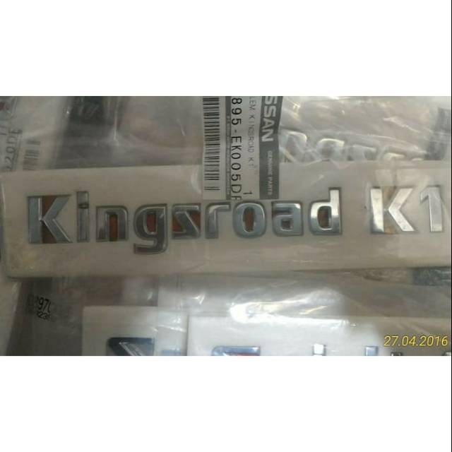 EMBLEM BAGASI TERRANO KINGSROAD K1 / K2 / K3