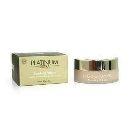 ristra platinum finishing powder / bedak tabur 40 gr