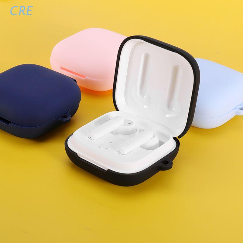 Cre Soft Case Silikon Earphone Bluetooth Anti Debu Untuk Oppo Enco W51