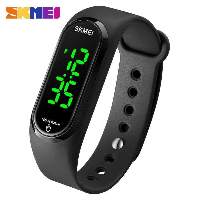 Jam Tangan Led Digital SKMEI 1804 Touch Screen Rubber Sport Watch