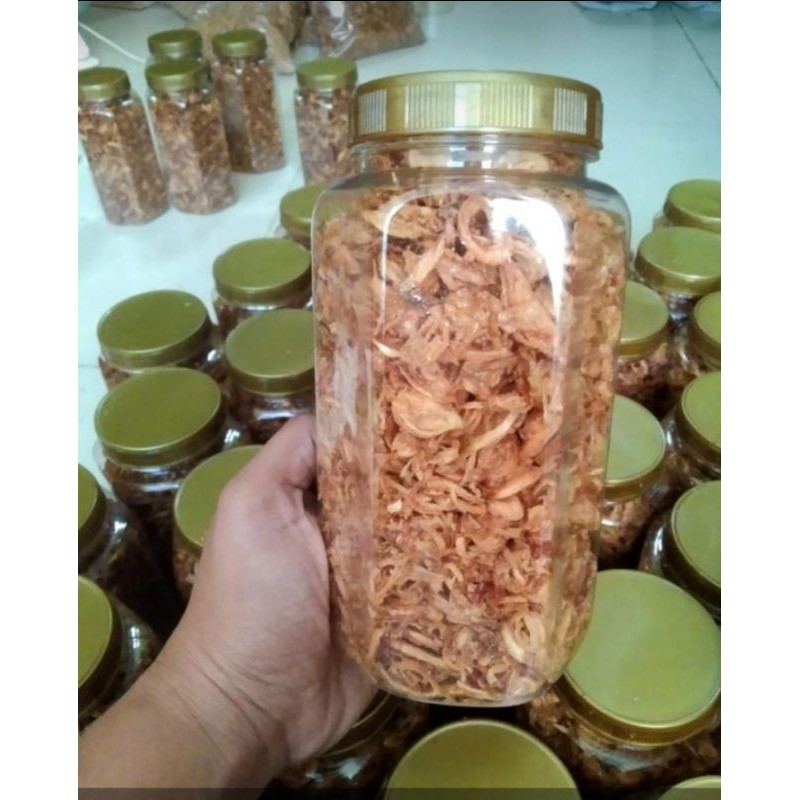 

Bawang goreng renyah wangi kemasan toples