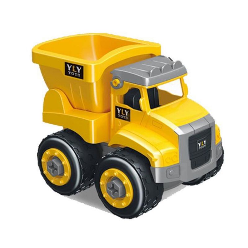 BOX DIY BUILDING BLOCKS SERIES MAINAN TRUK EDUKASI ANAK bongkar pasang mainan mobil truck mainan anak termurah