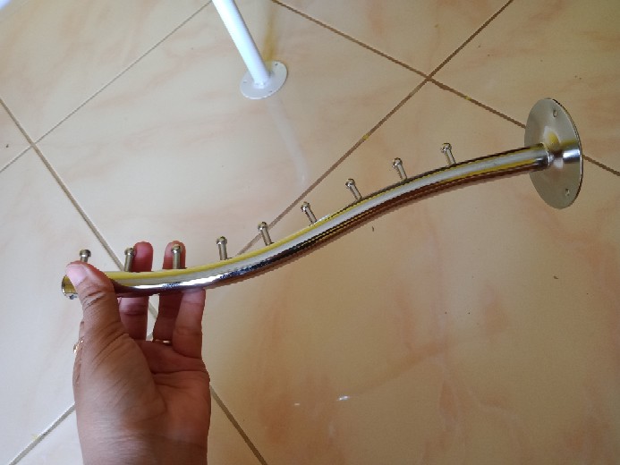 Hanger Suling Belalai Tembok 9 Titik