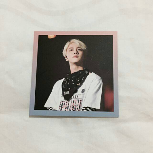 jin epilogue photocard (BOOKED)