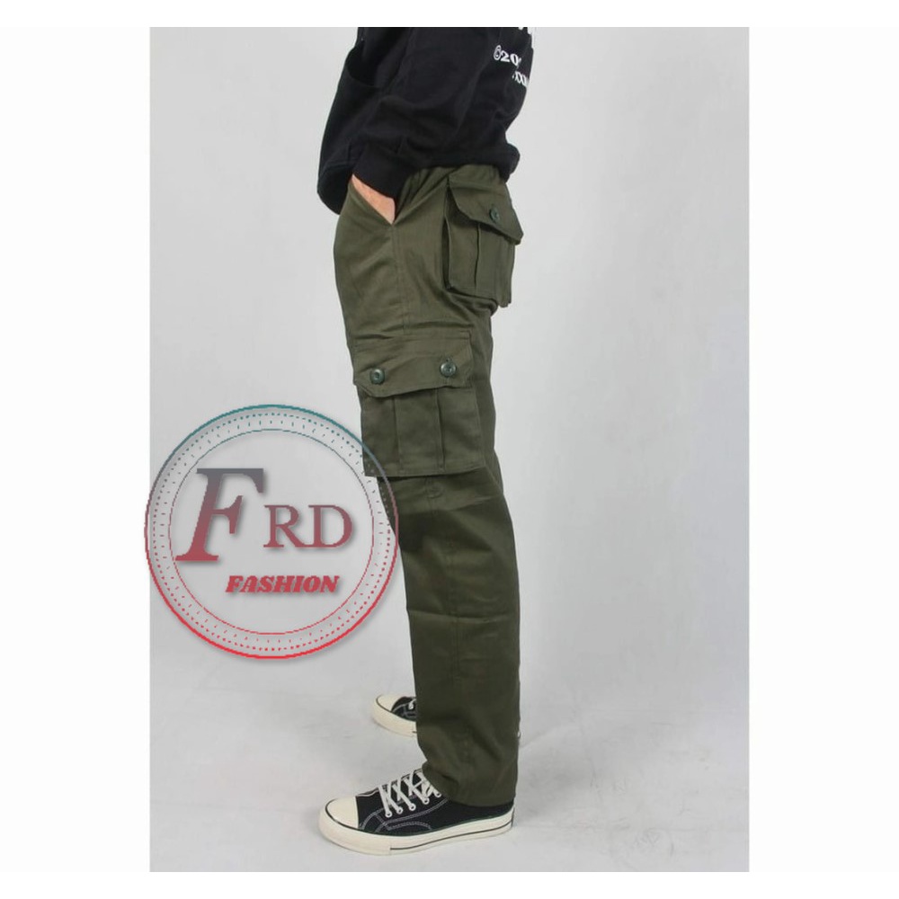 Celana Cargo Panjang Pria Original Jumbo Slimfit Army Laki Laki Murah Loreng Kargo Pant Big Size Dewasa Chargo Hitam Premium Jogger Distro Cowo Jeans Tebal Hitam