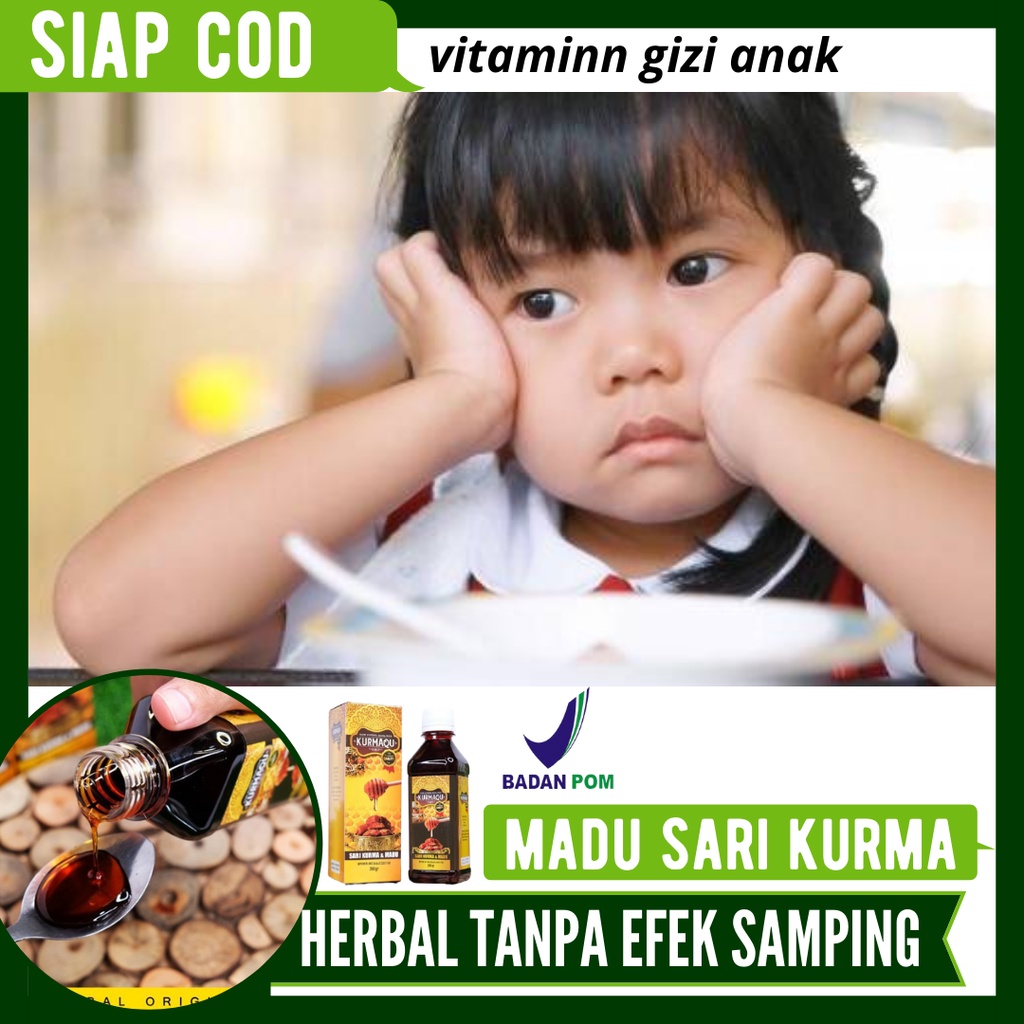 Vitamin Hexabumin Penggemuk Anak Madu Gemuk untuk anak Penambah Nafsu Makan Anak Suplemen Penggemuk 