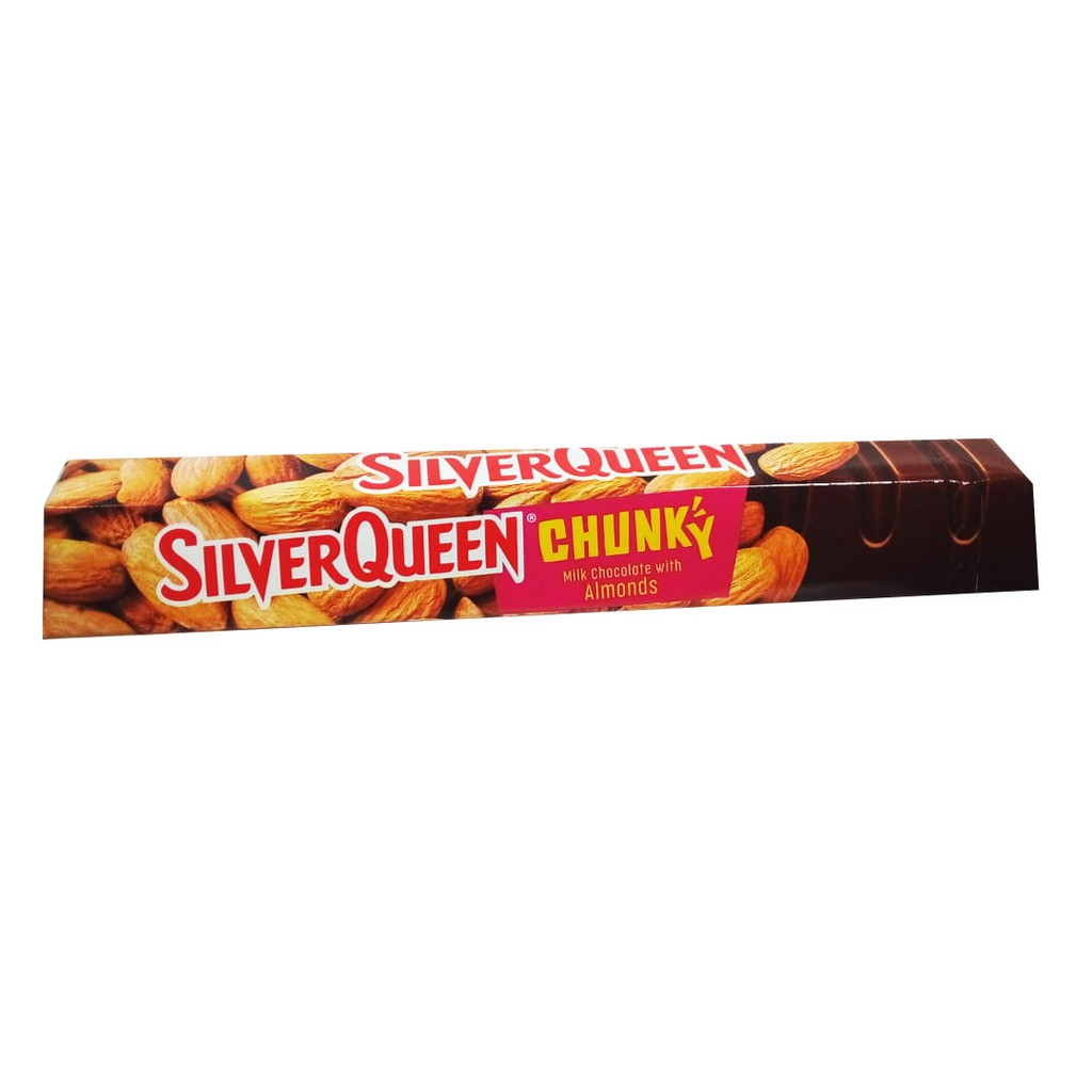 

SILVERQUEEN CHUNKY MILK CHOCOLATE WITH ALMONDS 100G