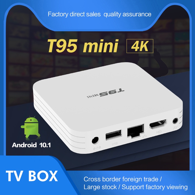 T95mini Allwinner H313 TV Box 4K Jaringan TV-Set Box  TV Box Upgrade Memori