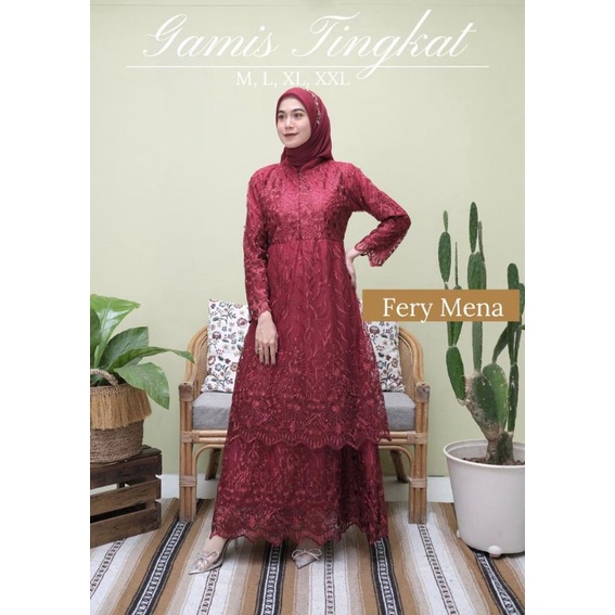 KEBAYA ORIGINAL//KEBAYA MODERN//GAMIS TINGKAT BUSUI//Kode FM