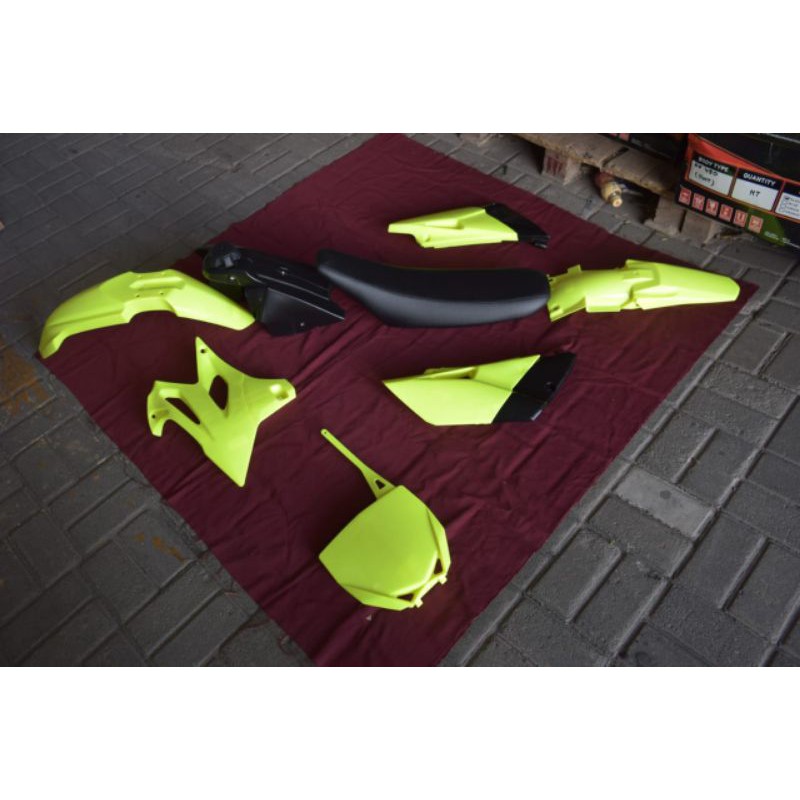 Body set yz 85 new 2016 bebek standar bebek modif cover body set GTX  fluo yellow