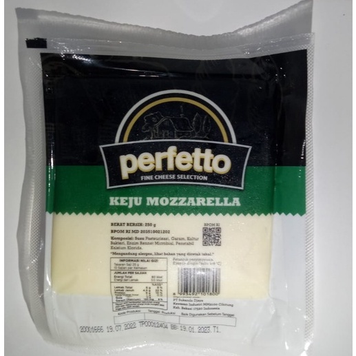 

Keju Mozarella Cheese 200gr