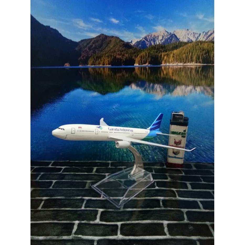 Diecast Pesawat Jet - Diecast Pesawat - Miniatur Pesawat Garuda Pajangan Diecast Miniatur Pesawat