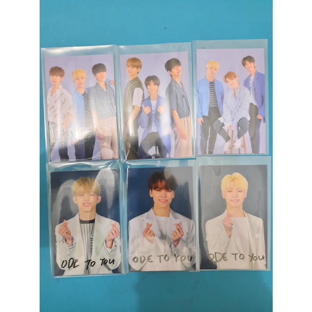 Tc Tradingcard OTY Ode To You Korea Seventeen Dino Wonwoo Woozi Scoups Vernon Jun The8 Joshua