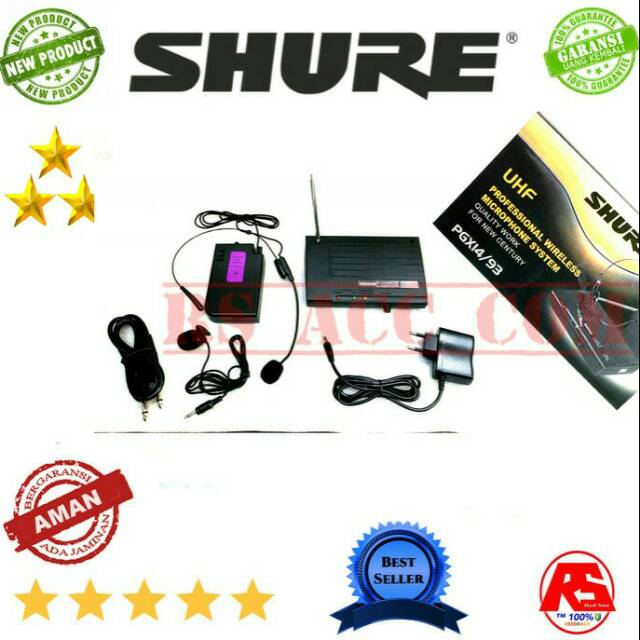 MIC WIRELES SHURE PGX 14 JH