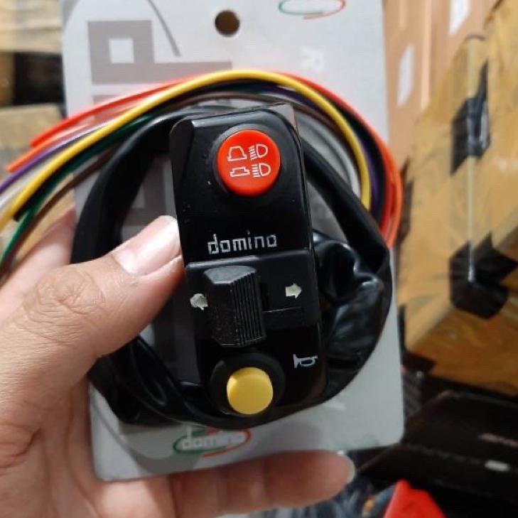 Saklar Kiri Domino Tombol Lamp Kiri Domino Thailand Original Universal