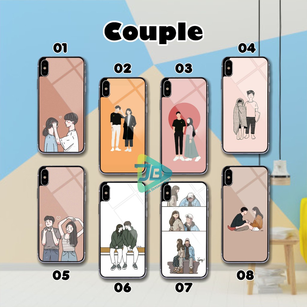 Hardcase 2D glossy COUPLE OPPO A83 2020 A71 A91 RENO 3 F15 Z 2 2F 2Z 3 F15 4 K3 K5 PRO JB2537