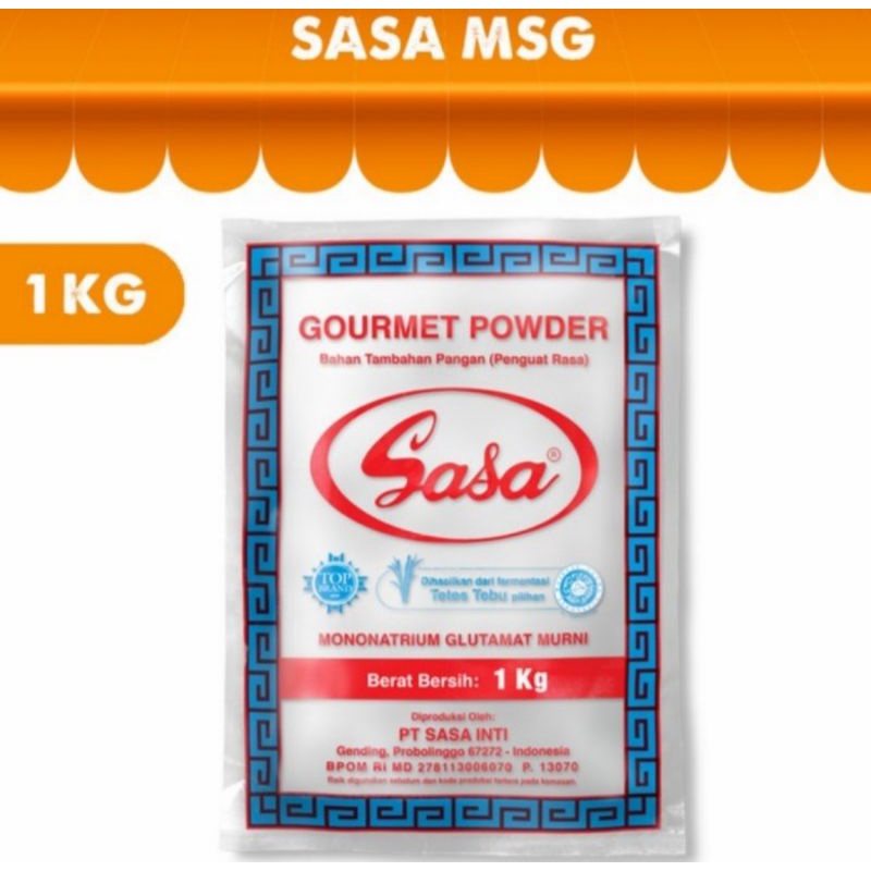 sasa 1 kg  repack / msg /penyedap rasa / vetsin Repack