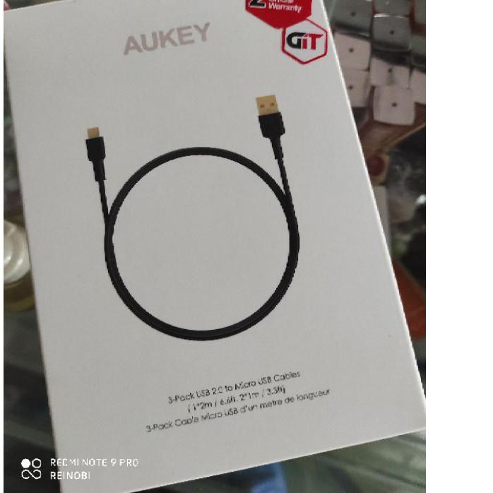 Flash Sale KODE-234 Aukey micro USB Cable Gold