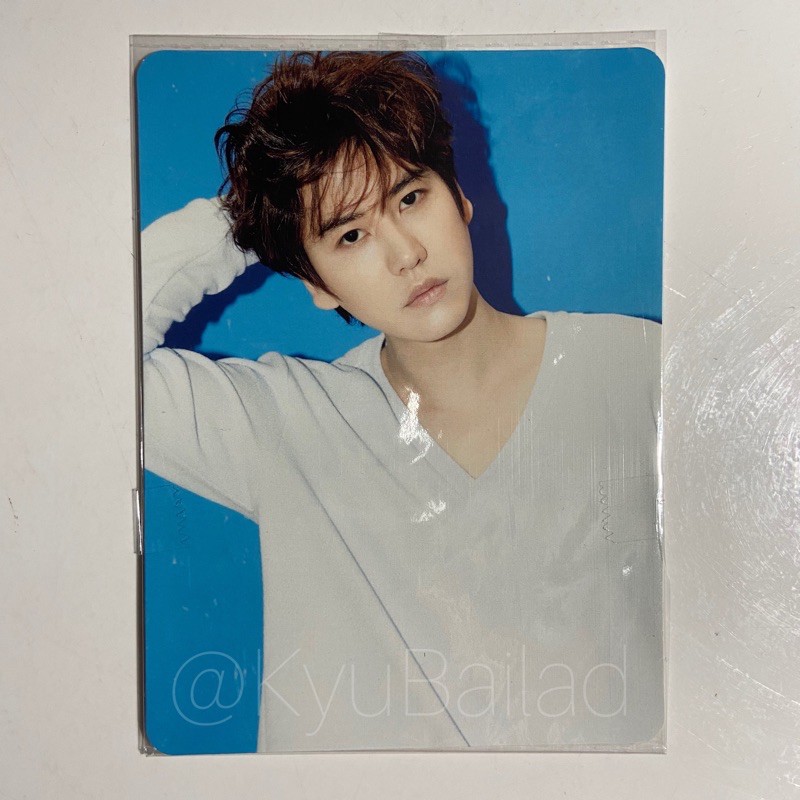 [BOOKED PELUNASAN] OFFICIAL SUPER JUNIOR KYUHYUN DEVIL STICKER SM COEX GOODS PHOTO POST CARD PC