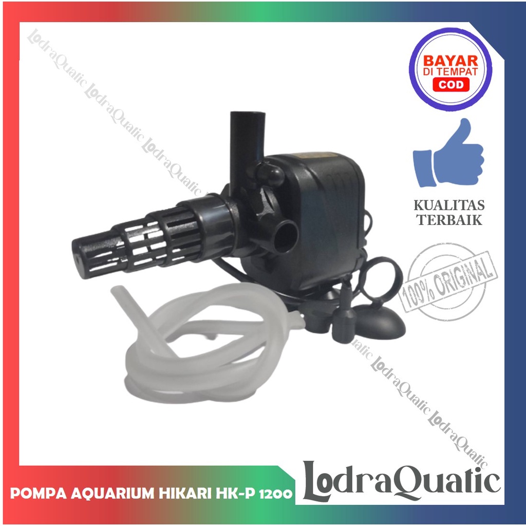 PROMO MURAH POMPA AIR AQUARIUM HIKARI HK-P 1200 NAIK 1 METER 1000 LITER FILTER AQUARIUM KECIL POMPA AIR HIDROPONIK AQUARIUM FILTER AQUARIUM MINI POMPA AQUARIUM KECIL POMPA AQUARIUM MINI POMPA AQUARIUM HEMAT ENERGY POMPA AQUARIUM LOW WATT FILTER AQUASCAPE