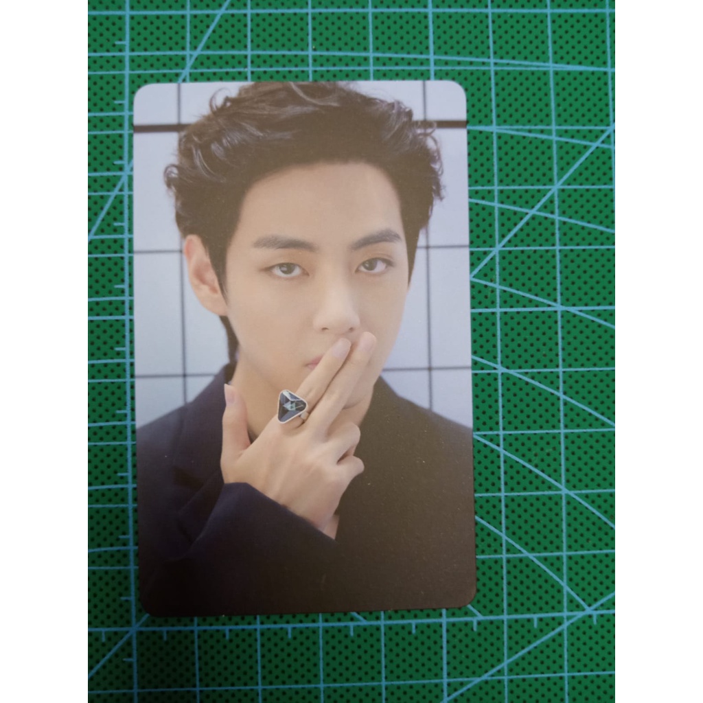 Photocard Official Taehyung BTS Album Proof Standard PC Official V BTS