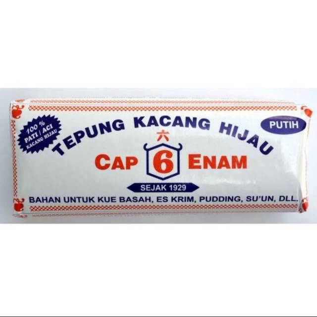 

Tepung Kacang Hijau Cap 6 Hunkwe