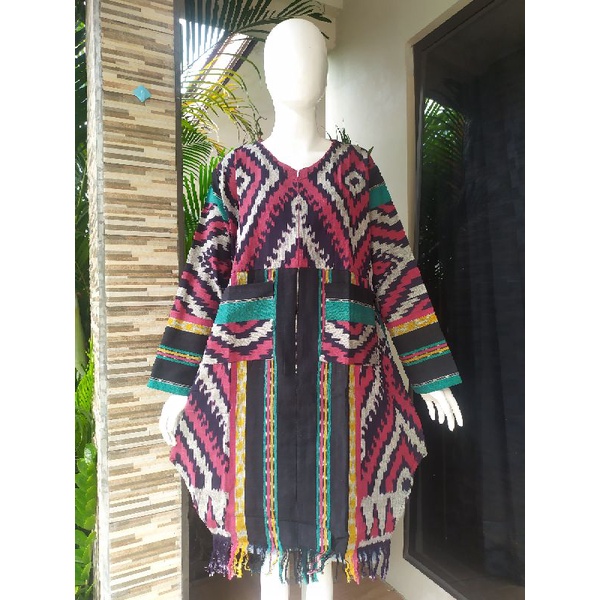 Dress Tenun Troso Asli Jepara