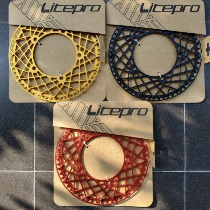 Chainring LITEPRO 58T Spider BCD 130 mm