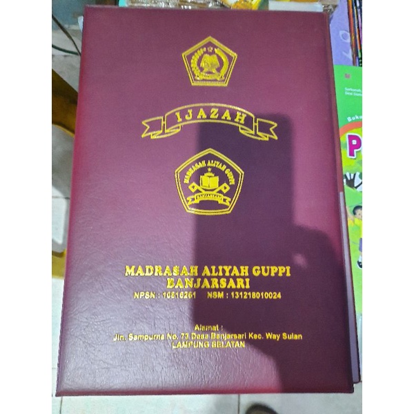 

Map Ijazah SD/MI,SMP/MTS/SMA/MA/SMK/MAK