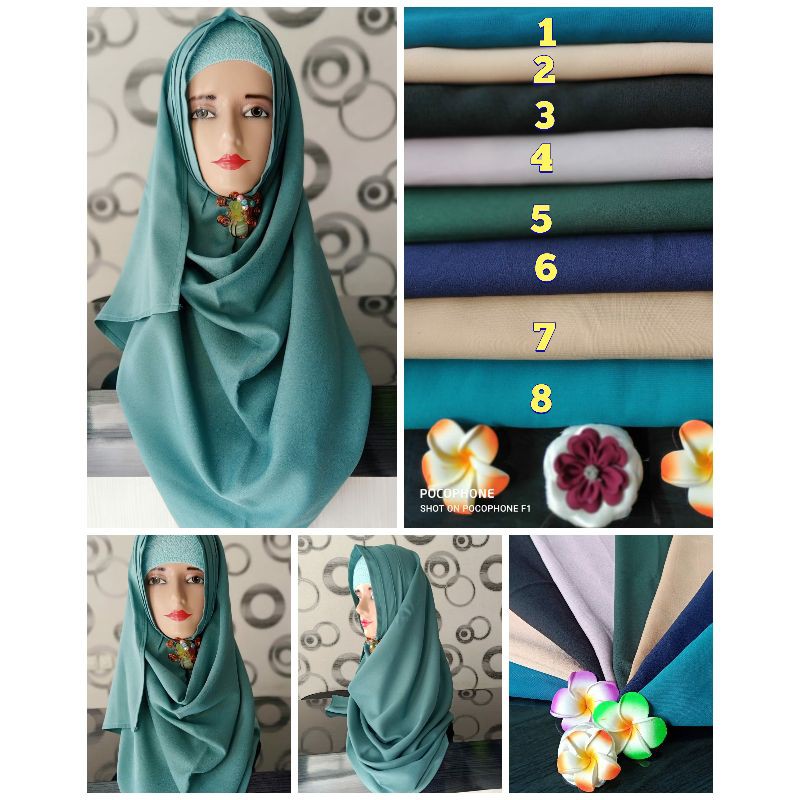 kerudung pasmina jadi