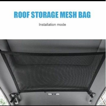 roof net car storage / jaring penyimpanan mobil