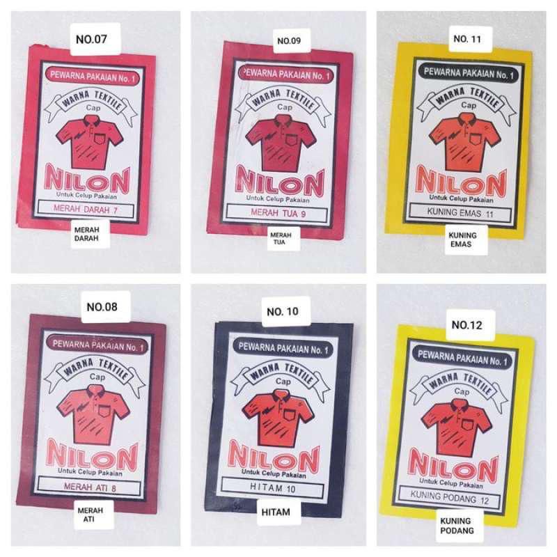 

Pewarna Pakaian Wantex Cap Nilon