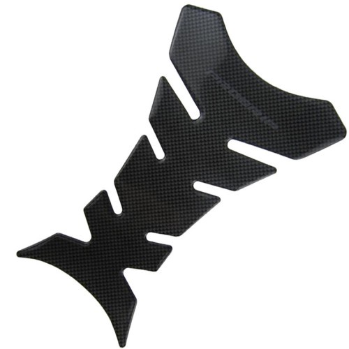 Tankpad Stiker Tangki Motor Carbon Fiber Sticker Black