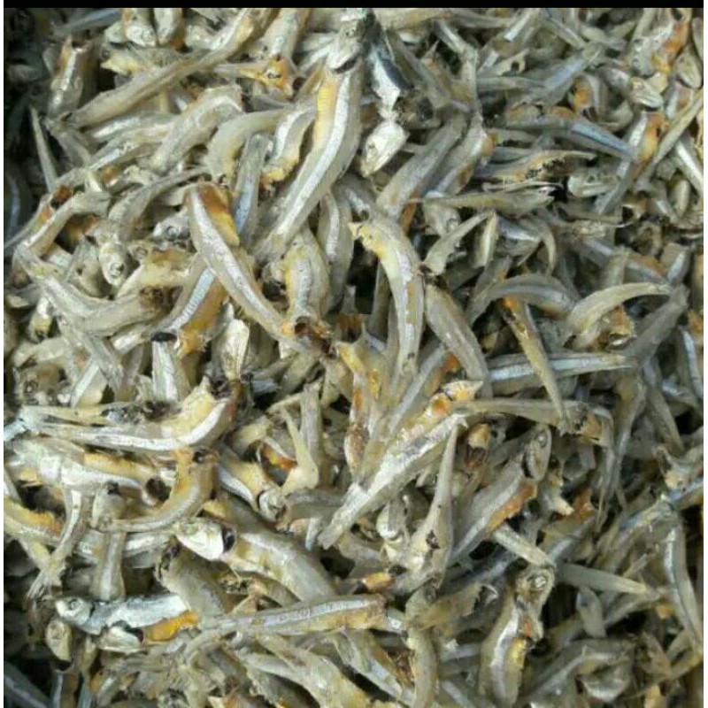 

Puri Segar Shop, Ikan Asin Teri Jengki Bulat 100 Gram - 250 Gram