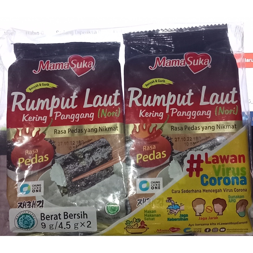 

Rumput laut kering panggang