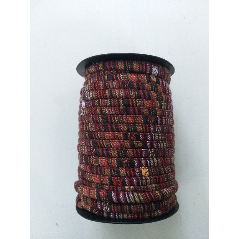 Tali Motif Tenun Tali Gelang Tenun Etnik Unik etnic ethnic indian lombok Tali Kalung Masker-18
