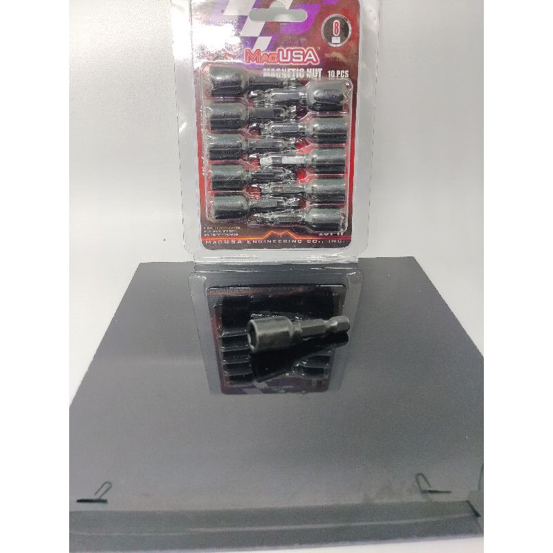 magnetic nut 8mm ( mata bor untuk pengunci baut) Medan