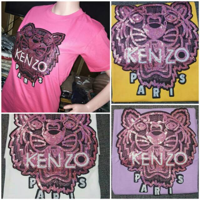 T-Shirt Branded Premium Kaos Wanita Fashion Impor Murah Kenzo