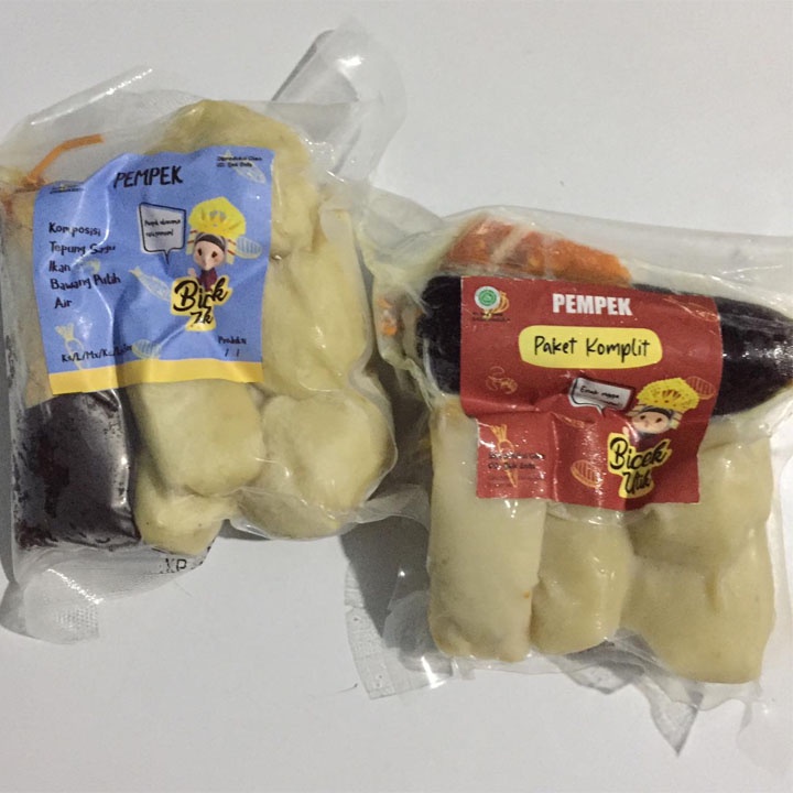 

Bicek Utik Pempek Original dan Paket Komplit, Pempek Ekonomis Rasa Premium, 230gr