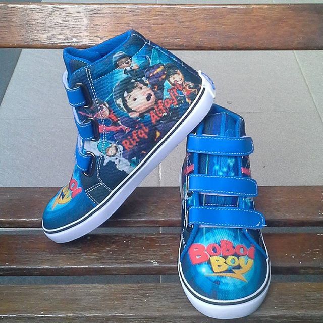 CUCI GUDANG Sepatu Anak Laki Laki Boots Boboiboy TERLARIS