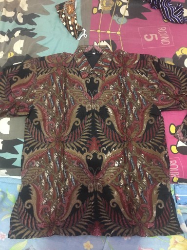 Batik Kupu Mahkota Full Furing Katun Halus Sragenan Size M-xxl Asli Solo High Quality