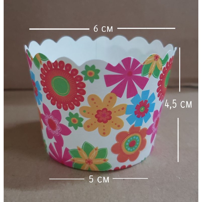Kertas Cup Muffin Roti Bluder kecil