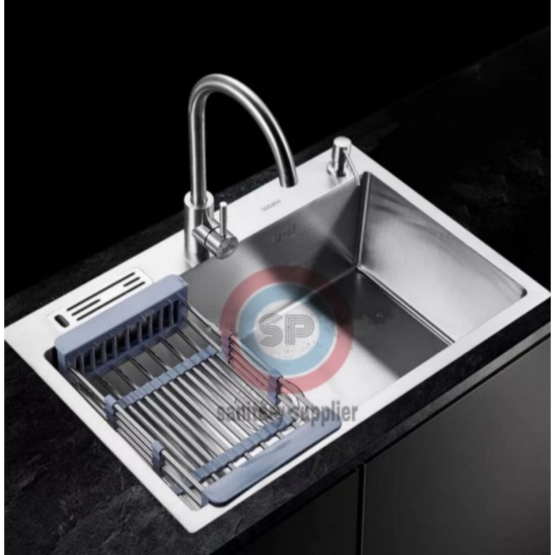 KITCHEN SINK 6045 STAINLESS THSINK BODY ONLY MODEL BOLZANO/KICHEN SET  THSINK 6045 STAINLESS/BAK CUC
